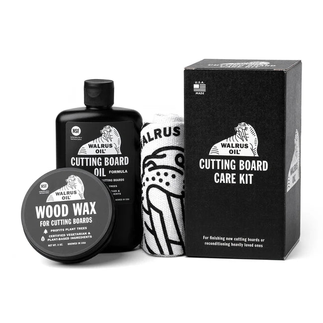 Walrus Oil Cutting Board Care Kit