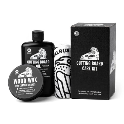 Walrus Oil Cutting Board Care Kit
