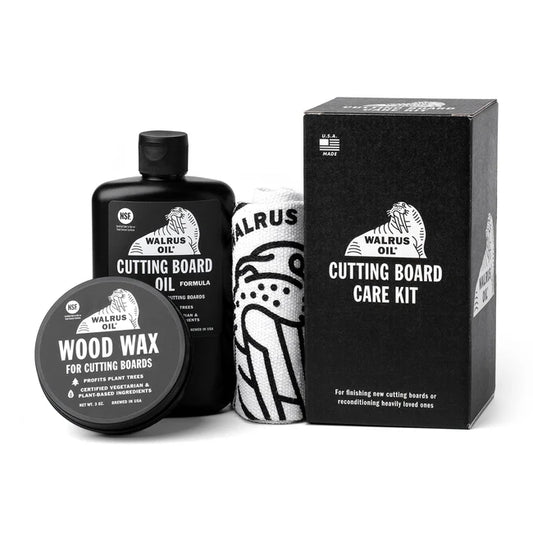 Walrus Oil Cutting Board Care Kit