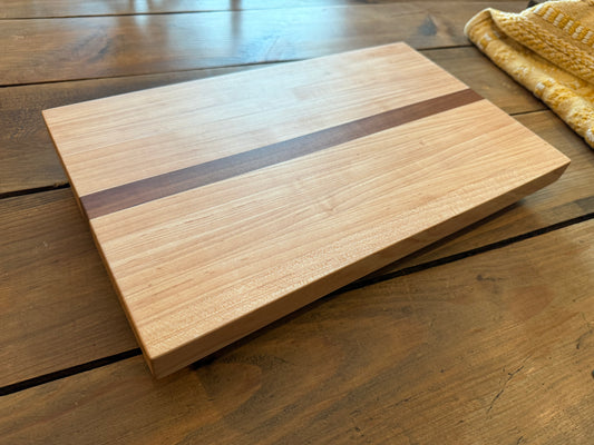 Maple and Walnut Cutting Board