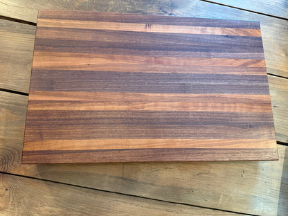 Walnut And Cherry Cutting Board 19.75x12x1.75