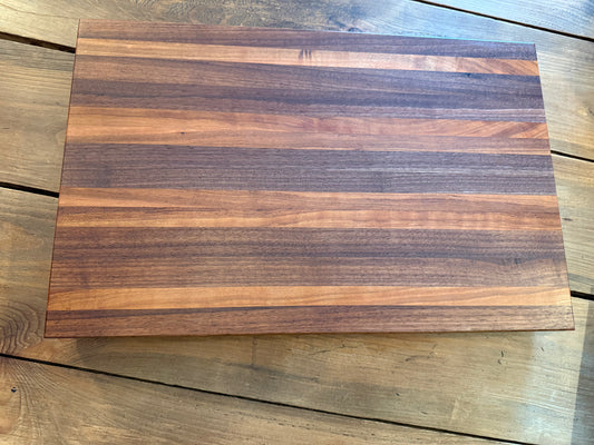 Walnut And Cherry Cutting Board 19.75x12x1.75